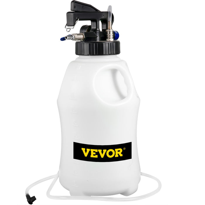 VEVOR Transmission Fluid Pump 2 Way ATF Refill System Dispenser, Oil and Liquid Extractor 10 Liter Large Capacity, Automatic Transmission Fluid Pump Tool Set with 14 Pieces ATF Filler Adapters