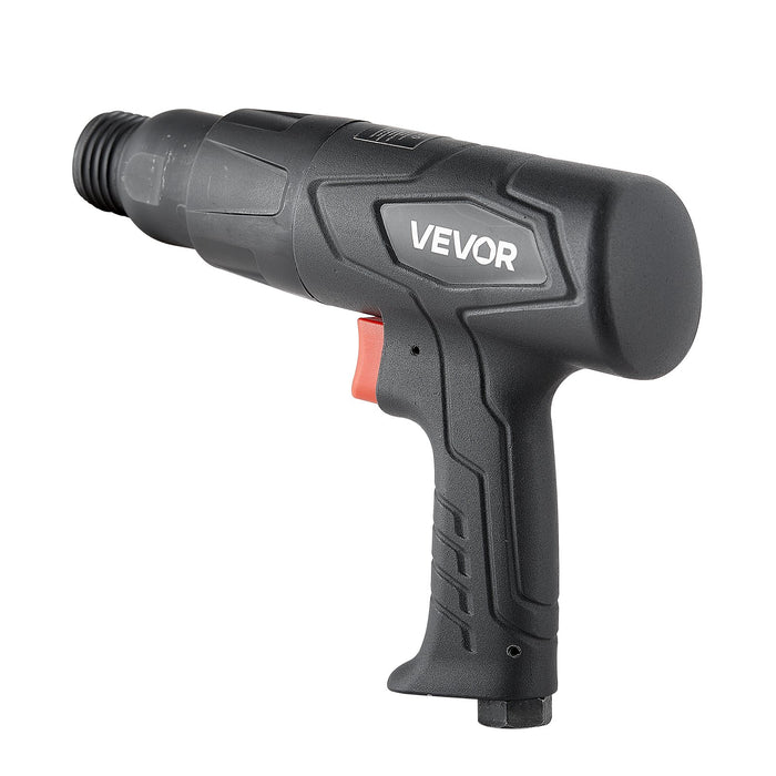 VEVOR Air Hammer, 2500-2700BPM Pneumatic Hammer with 70mm Stroke & 4PCS 170mm Long Barrel Chisels, Pistol-Grip Compact Air Chisel Pneumatic Shovel Tool for Cutting Scraping Demolishing