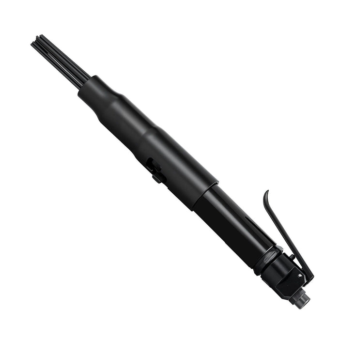 Air Needle Scaler, 3400BPM Pneumatic Scaler for Rust Paint Removal - with 3-Speed Adjustment, 19 Hardened Needles & 3 Air Nozzle Connectors - Lightweight, Compact & Ergonomic Grip