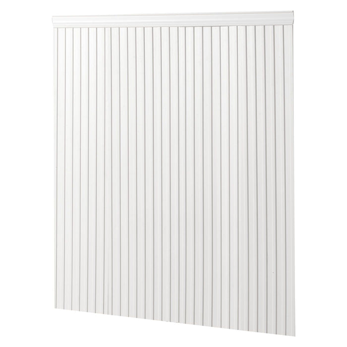 Wall Molding Kit, Wainscoting Panels, Lightweight Paintable Polystyrene, Easy to Install,  Wide & Narrow Accent Wall Trim for Interior Décor Living Room, Bedroom, Home, White (197 x 98 cm )