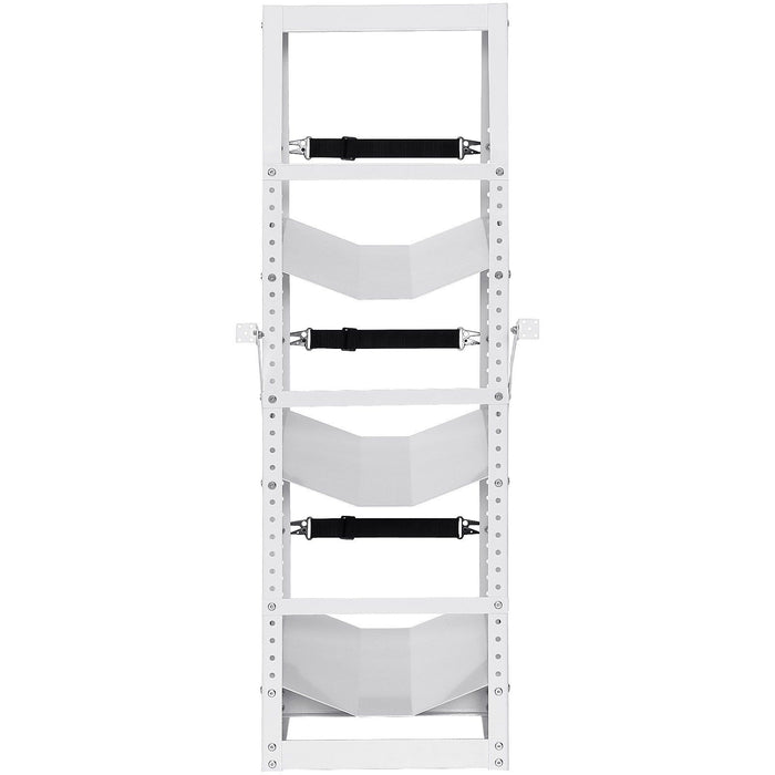 Refrigerant Tank Rack, with 3 x 30-50lb Bottle Tanks, Cylinder Tank Rack 372 × 355 × 1170mm, Refrigerant Cylinder Rack Gas Cylinder Racks and Holders for Freon, Gases, Oxygen, Nitrogen