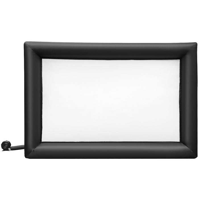 VEVOR 6x4m Inflatable Projector Screen Movie Screen Outdoor Theater w/Blower