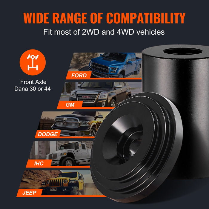 VEVOR Ball Joint Press Kit, 25 pcsTool Kit, C-press Ball joint Remove and Install Tools, for Most 2WD and 4WD Cars, Heavy Duty Ball Joint Repair Kit for Automotive Repairing