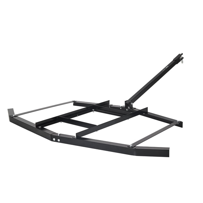 VEVOR Drag Harrow, 66" Width Tow Behind Drag Harrow, Q235 Steel Driveway Grader with Adjustable Bars & Pin Hitch, Support up to 50 lbs, Tractor Driveway Harrow for ATVs, UTVs, Garden Lawn Tractors