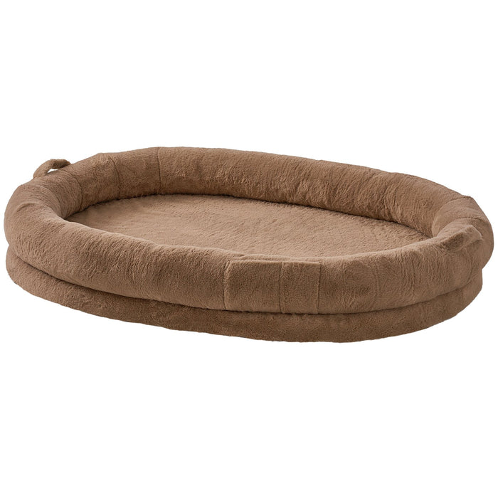 VEVOR Human Dog Bed 1825x1220x254 mm Human Size Dog Bed Washable Faux Rabbit Fur