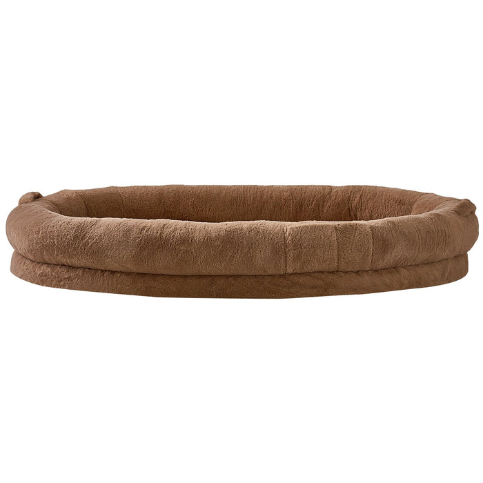 VEVOR Human Dog Bed 1825x1220x254 mm Human Size Dog Bed Washable Faux Rabbit Fur