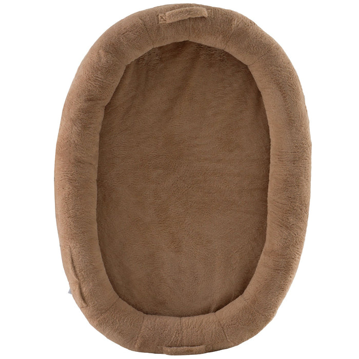 VEVOR Human Dog Bed 1825x1220x254 mm Human Size Dog Bed Washable Faux Rabbit Fur