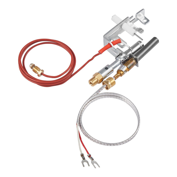 VEVOR Gas Pilot Assembly, OE 14D0477, LPG8404, SRV14D0477 Fireplace Gas Pilot Assembly Kit, LPG Ignition Replacement, Compatible with Lexington Forge, Majestic, Martin, Monessen Models