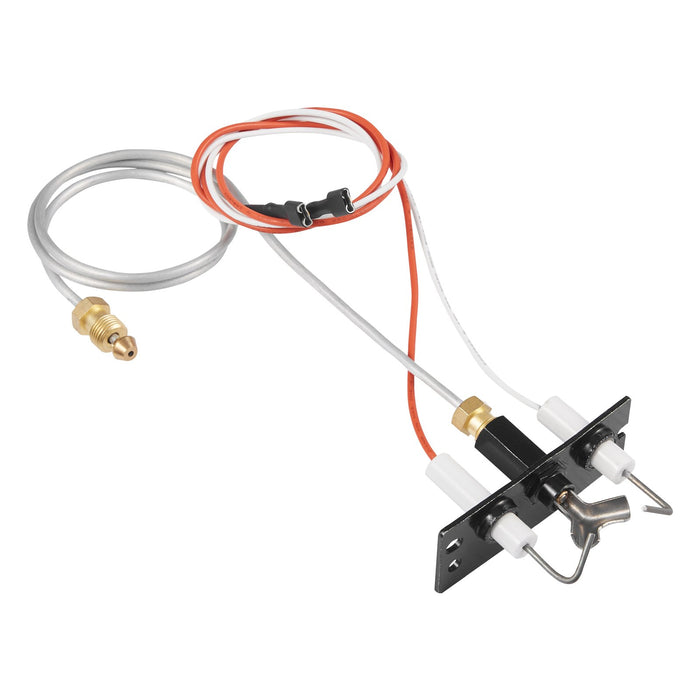 VEVOR Gas Pilot Assembly, OE 2090-012, 2198-012, SRV2090-012 Fireplace Gas Pilot Assembly, Natural Gas Ignition Replacement, Fit Heatilator, Heat & Glo, Quadra-Fire, Outdoor Lifestyles, Majestic