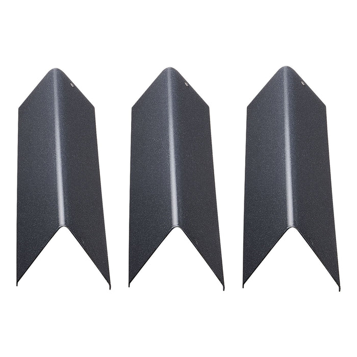 VEVOR Flavorizer Bars, 39cm Grill Replacement Part, for Weber Spirit I & II 200 Series Grills, Including Spirit ll E-210, ll E-220, ll S-210, E-210, S-210, Porcelain-enameled Steel Heat Plate, 3 Pack