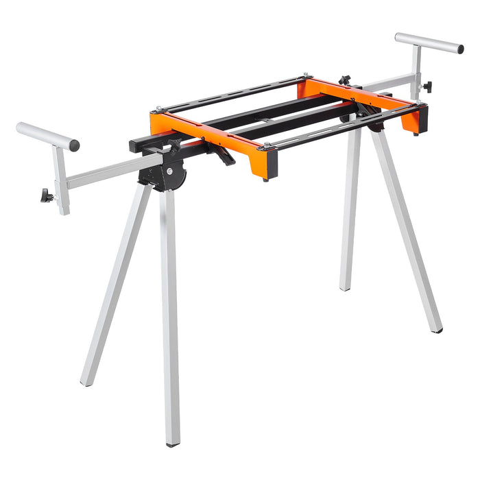 VEVOR Miter Saw Stand 300lbs Load Capacity Steel Collapsible Stand for Miter Saw