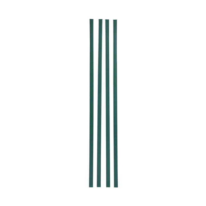Bottom Locking Privacy Slats, Double-Wall Vertical Bottom-Locking Slats for Chain-Link Fence, High-Density HDPE Chain Link Slats Ideally Fit 1.2 m High Fence for Garden Farm Sports Field(Green)