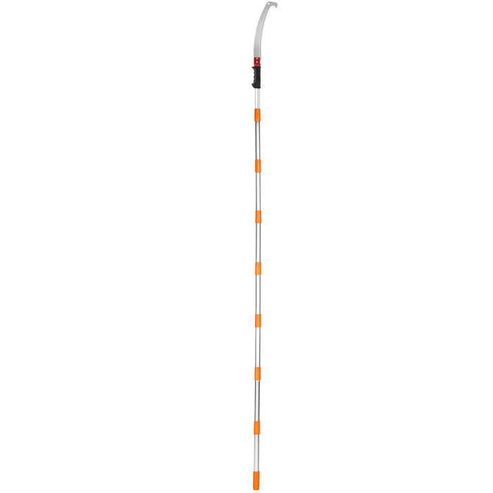 VEVOR Manual Pole Saw Extendable Tree Pruner 1.4 m-3 m Aluminum Alloy Pole