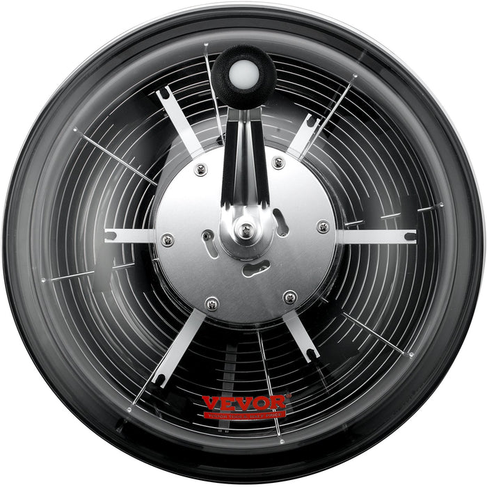 VEVOR Leaf Bowl Trimmer 16'' Manual Bud Trimmer with Stainless-Steel Blades