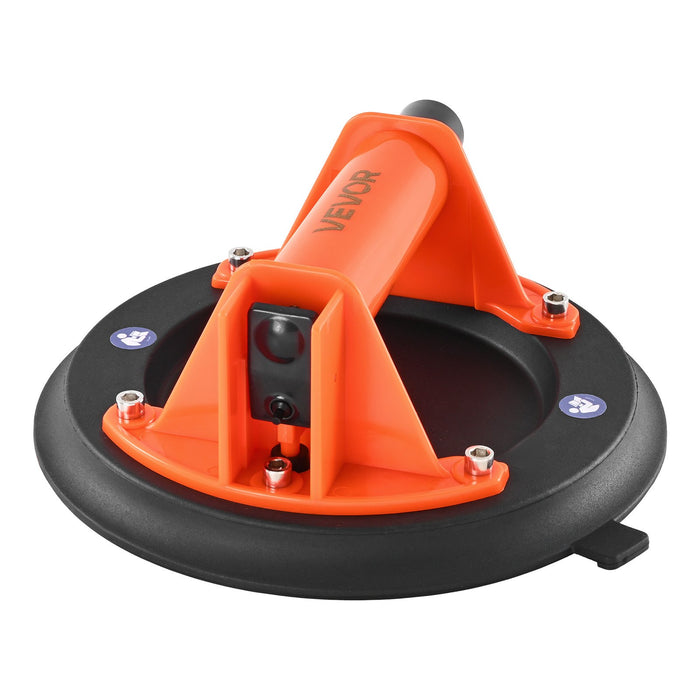 VEVOR Vacuum Suction Cup, 203 mm Vacuum Glass Lifter with ABS Handle, 180 kg Max Lifting Capacity Tile Suction Cup Tool with Carrying Case for Lifting Large Tile, Granite, Drywall, Windows (2-Pack)