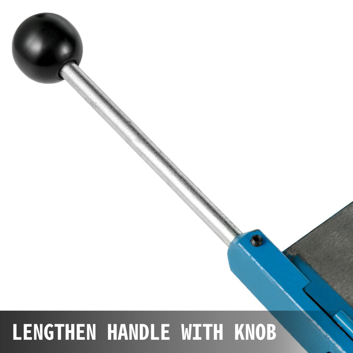 Vevor Metal Bending Machine Hand Sheet Metal Bender Adjustable Hardness