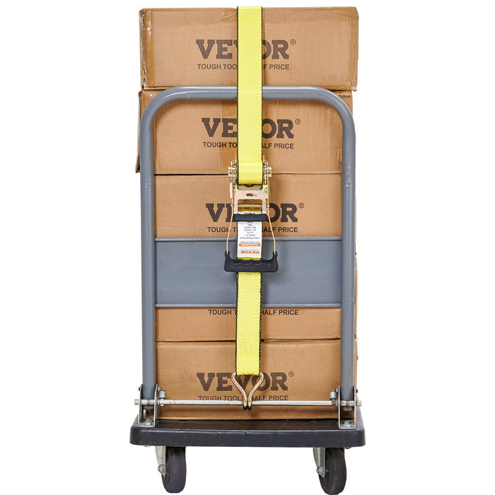 VEVOR 4 Pack Ratchet Tie Down Straps 5000 lbs 2