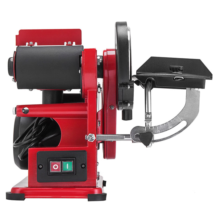 VEVOR Belt Sander 4" x 36", Disc Combo Sander 6",Electric Adjustable Bench Belt Sander 375W,Grinder Bench Sanding Machine With 4 Rubber Foot Pad