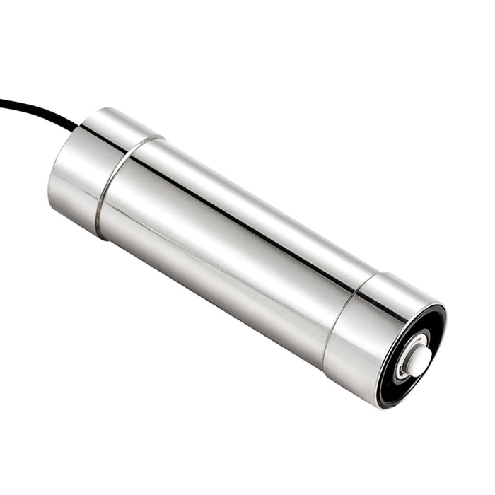 UV Water Purifier, 8W 1GPM, 220V Versatile Ultraviolet Water Purifier Filter with Stainless Steel Housing, Whole House UV Water Filter with Quartz Sleeve Fit for Shower/Drinking/Cleaning
