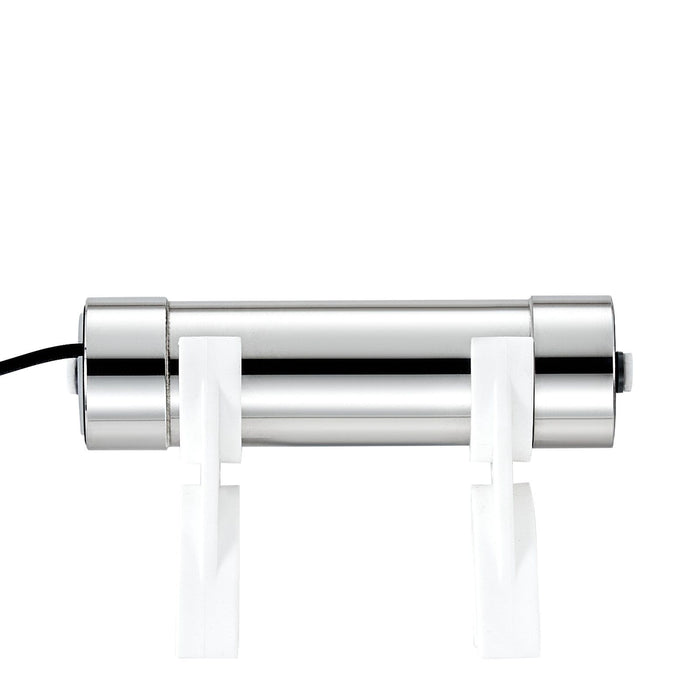 UV Water Purifier, 8W 1GPM, 220V Versatile Ultraviolet Water Purifier Filter with Stainless Steel Housing, Whole House UV Water Filter with Quartz Sleeve Fit for Shower/Drinking/Cleaning