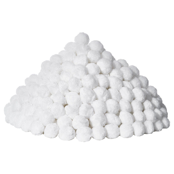 Pool Filter Balls for Sand Filter, 2.1 kg, Filter Balls Replace Pool Filter Sand, Reusable Polyester Fiber Filter Media Balls with Wash Bag, for Swimming Pool Above Ground Pool Aquarium Tank