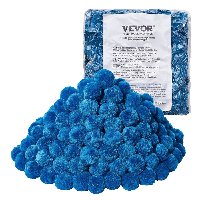 Pool Filter Balls for Sand Filter, 1.42 kg, Filter Balls Replace Pool Filter Sand, Reusable Blue Polyester Fiber Filter Media with Wash Bag, for Swimming Pool Aquarium Tank Above Ground Pool