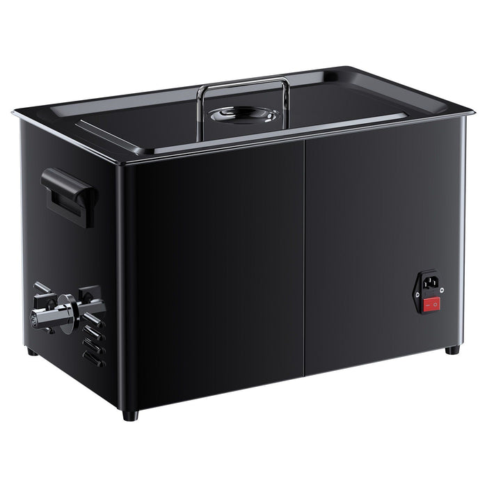 30L Ultrasonic Cleaner, Professional Ultrasonic Cleaner Machine with Knob Control, Stainless Steel Cleaning Machine with Basket and Cleaning Ball, for Watches, Razors, Jewelry, Coins and More
