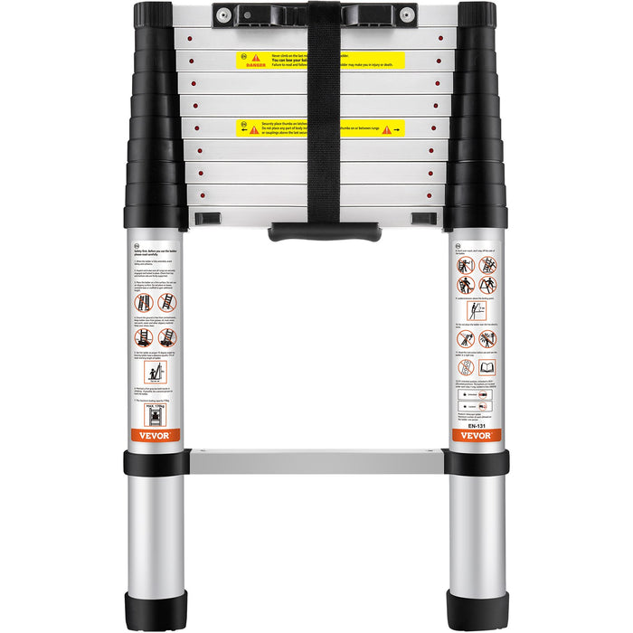 VEVOR Telescoping Ladder Aluminum Extension Step 3.2 m Multi-purpose Portable