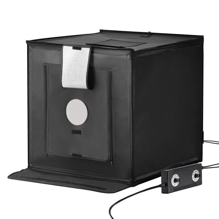 VEVOR Photo Studio Light Box 3000-5600K Adjustable 3 Color Temperatures, 60 x 59 x 60 cm