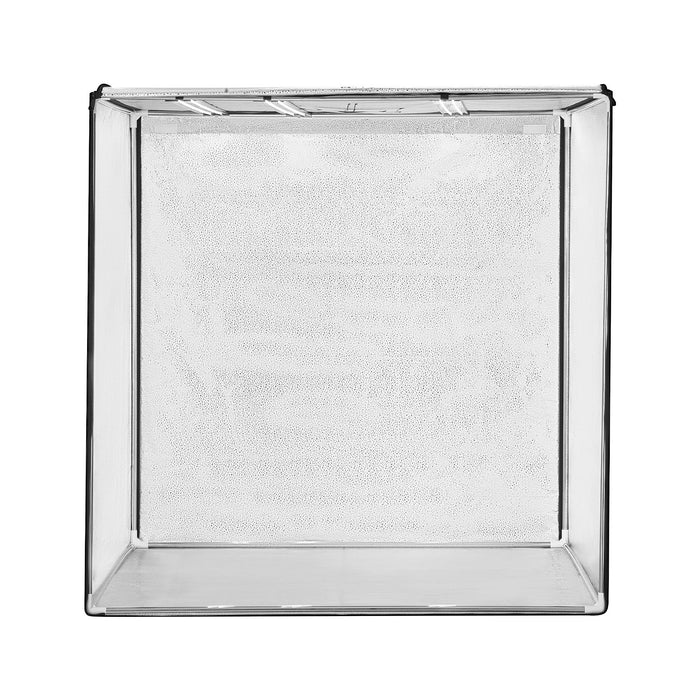VEVOR Photo Studio Light Box 5600K with 210 LED Lights Power Adapter,100 x 100 x 100 cm