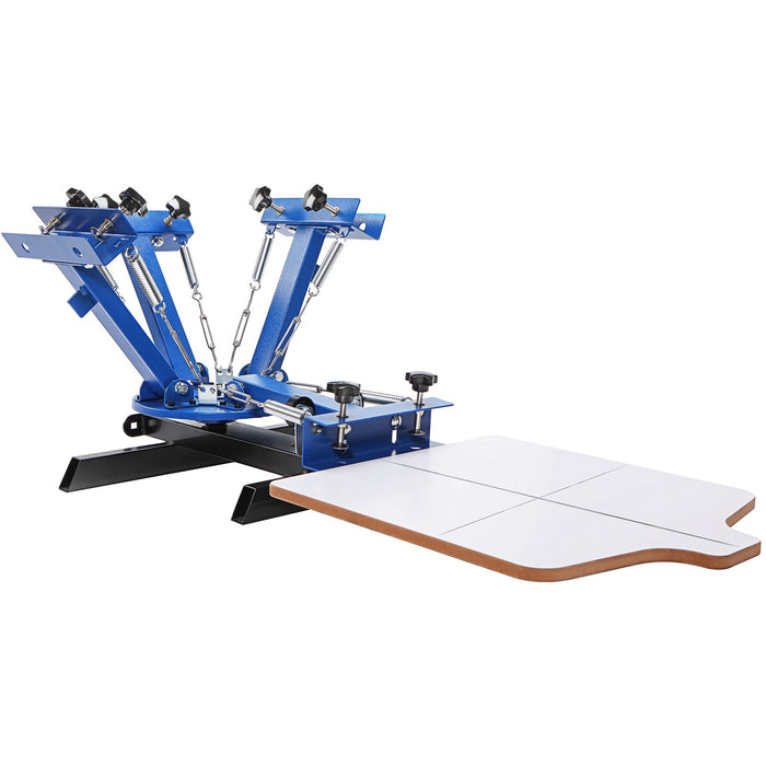 VEVOR 4 Color 1 Station Silk Screening Screenprint Press Screen Printing Machine