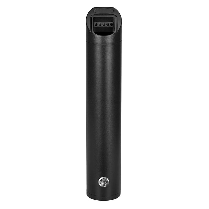 VEVOR Cigarette Butt Receptacle, Stainless Steel Cylinder Cigarette Butt Container, Wall Mounted and Weatherproof Outdoor Cigarette Butt Disposal for Garden, Office, Restaurant, Hotel, Bar, Black