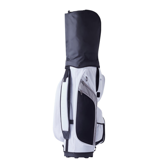 VEVOR Golf Cart Bag with 14 Way Organizer Divider Top, 36â€?13 Pockets Premium Nylon Cart Bag, Durable Golf Bags with Handles & Dust Cover & Detachable Straps for Men & Women, White Color-Block