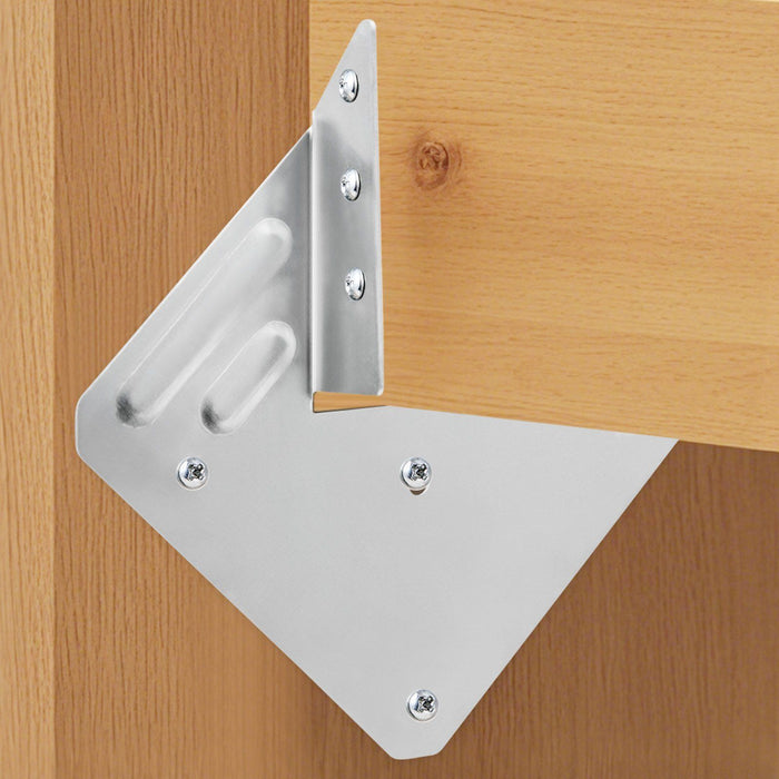 Hurricane Ties for Rafter, Inner Size 5.31x1.57x2.48 in / 135x40x63 mm, Heavy Duty Hurricane Straps, Heavy Duty Rafter Ties Brackets Joist Hangers for Roof Beam Wooden Construction, 25 Pcs