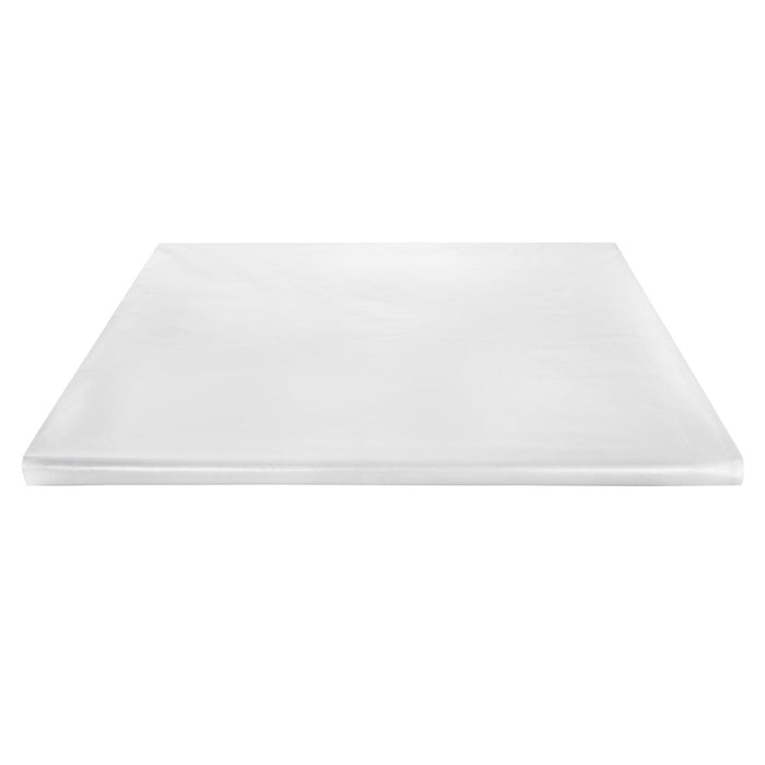 VEVOR Greenhouse Plastic Sheeting 7.6 x 7.6 m, 6 Mil Thickness Clear Greenhouse Film, Polyethylene Film 4 Year UV Resistant, for Gardening, Farming, Agriculture, Garden