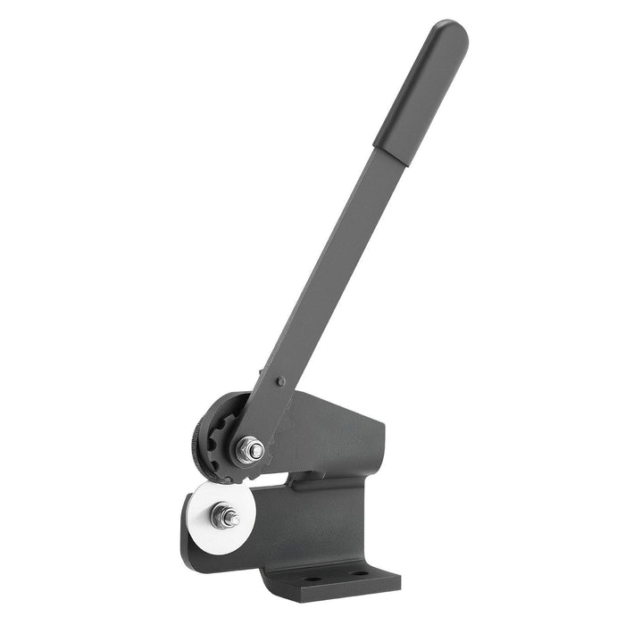 Sheet Metal Shear, Throatless Rotary Hand Shear, 16 Gauge Mild Steel Sheet Cutter with 1.5 mm Capacity, with Solid Construction, Mounting Type, for Cutting Steel, Copper, Rebar, and Aluminum