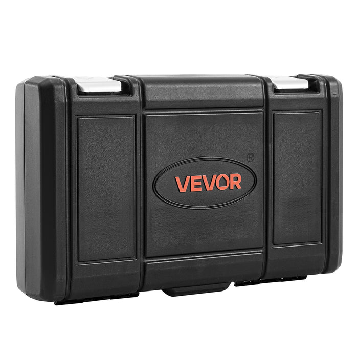 VEVOR Socket Set, 44 Pieces, 9.5 mm Drive Socket and Ratchet Set, SAE and Metric, Deep and Shallow, Mechanic Tool Kit with Accessories and Storage Case, CR-V Alloy Steel, for Automotive Repair