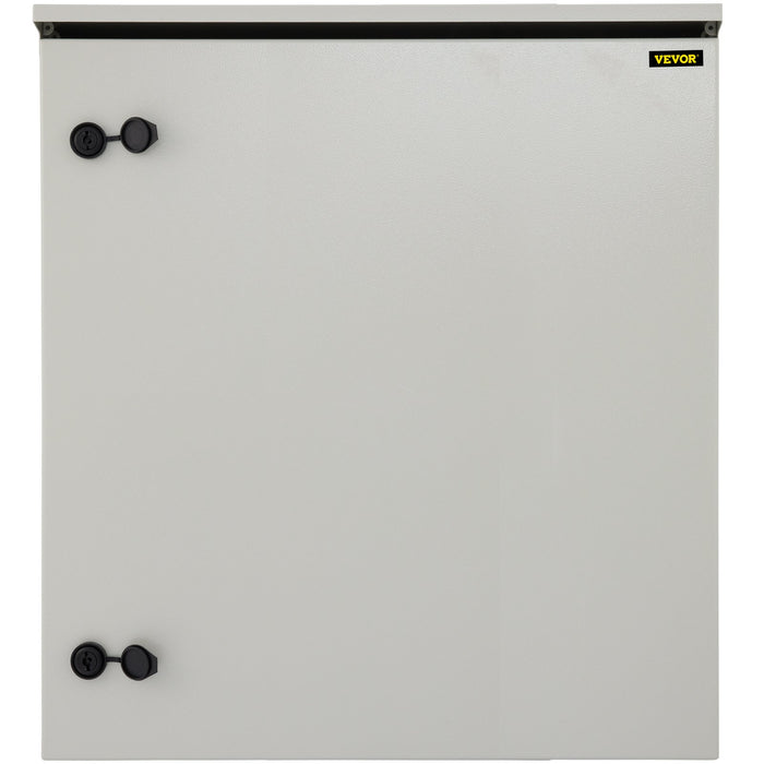 VEVOR Electrical Steel Enclosure Box NEMA 4 Outdoor Enclosure 24 x 24 x 12'' UL