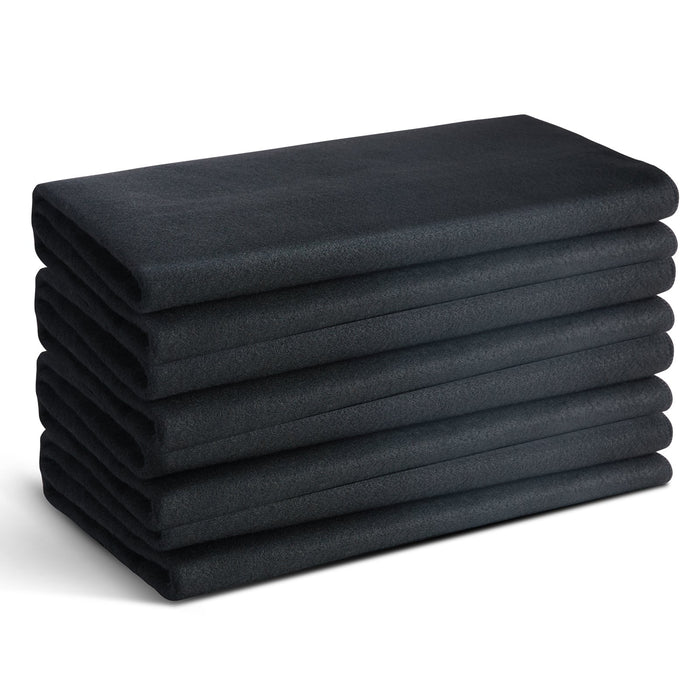VEVOR Carbon Felt Welding Blanket 4 Pack, 37" x 36" Flame Retardant Welding Blanket, Up To 1800°F Heat Resistant Blanket Set, Cuttable Carbon Fiber Fire Retardant Insulation Welding Mat Pad