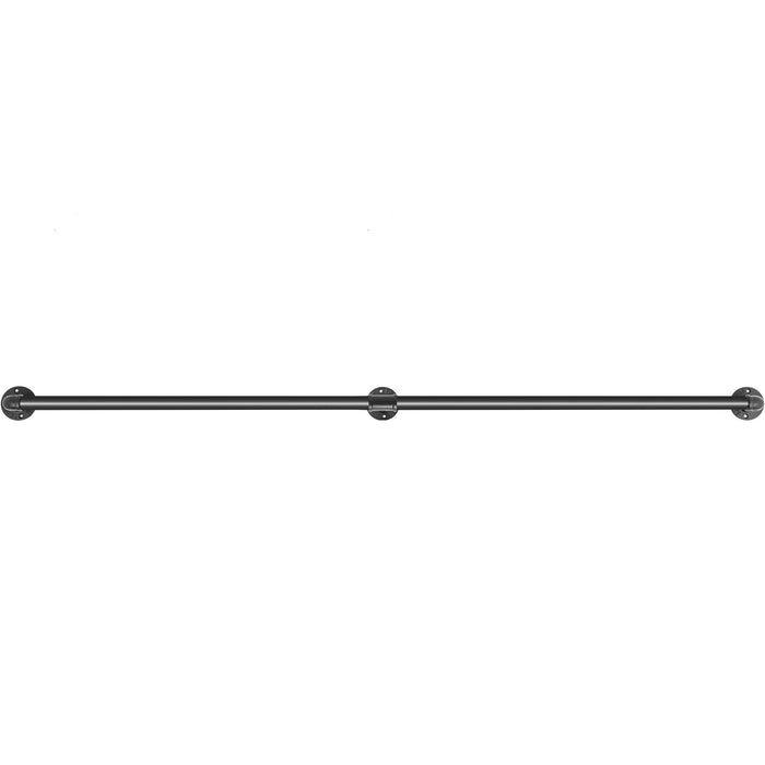 VEVOR Pipe Stair Handrail Staircase Handrail 4 FT Carbon Steel for Wall Mount