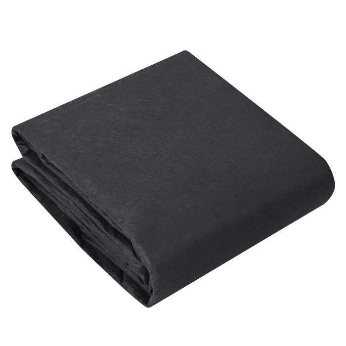 VEVOR Non-Woven Geotextile Fabric 10x100FT 8OZ Ground Cover Weed Control Fabric, 3.0 x 30.5 m