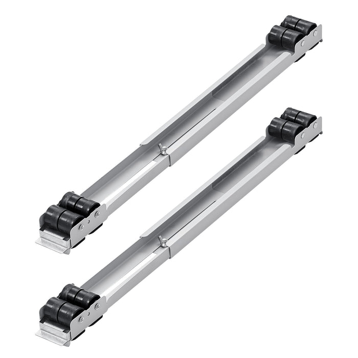 VEVOR Heavy Duty Furniture Appliances Rollers, 660 lbs Total Load, Extendable Appliance Rollers Mobile Washing Machine Base, Fridge Stand Dolly Movers for Refrigerators, Dryers, Dishwashers, White
