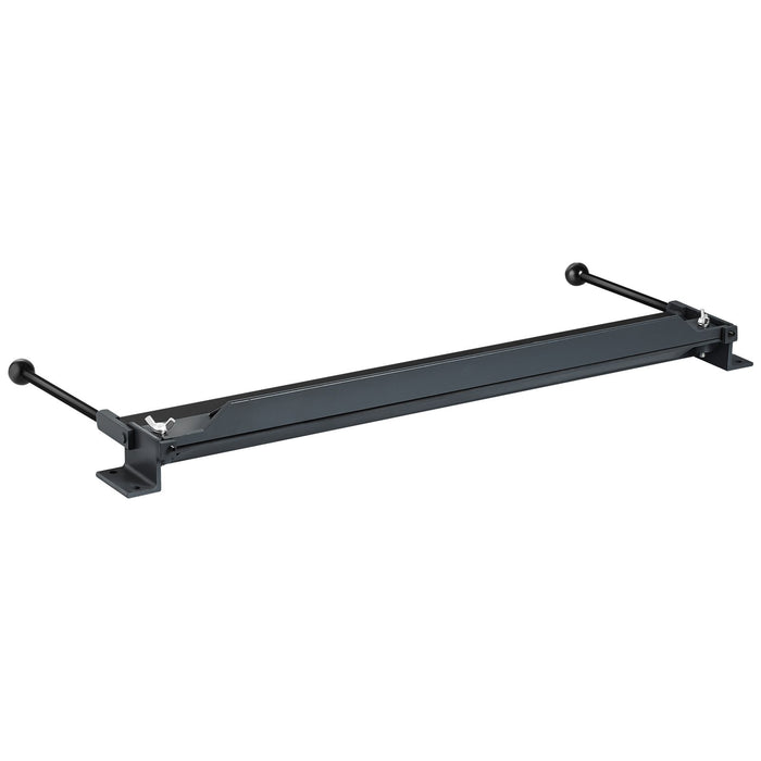 VEVOR Box and Pan Brake, 1220 mm ± 15 mm, 0-130 Degrees Sheet Metal Bending Brake, Portable Mini Metal Bender with 20 Gauge Low Carbon Steel 14 Gauge Aluminum Capacity Power Handle, for Metal Bending