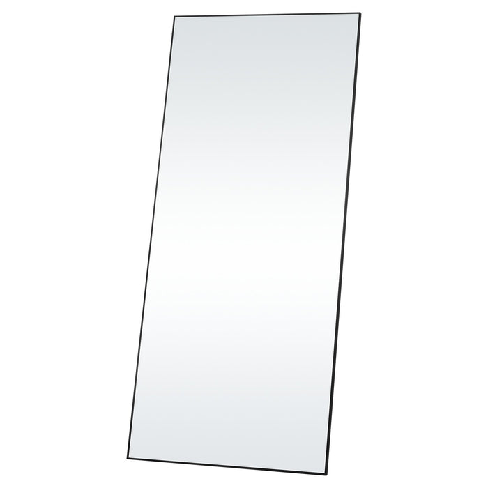 VEVOR Full Length Mirror, 1800x785 mm, Extra Large Standing Hanging or Leaning Rectangle Floor Mirror with Tempered Glass Aluminum Alloy Frame, Full Body Dressing Mirror for Living Room Bedroom, Black