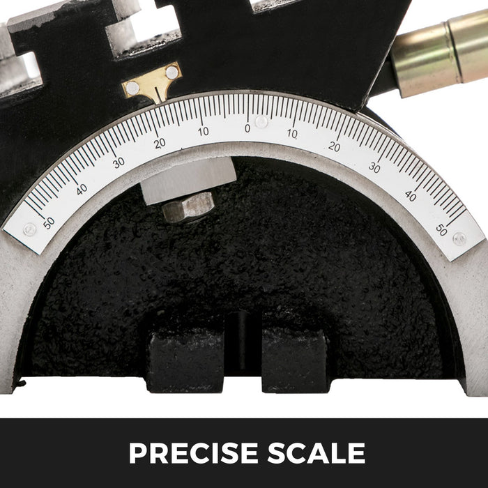 VEVOR 178x125mm Tilting Milling Table Angle Plates Clean Precise Milling Machine