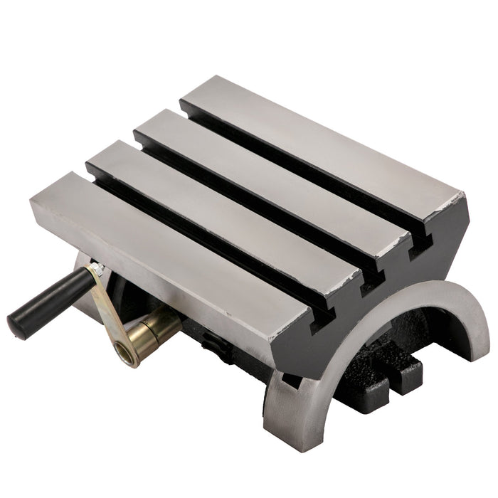VEVOR 178x125mm Tilting Milling Table Angle Plates Clean Precise Milling Machine