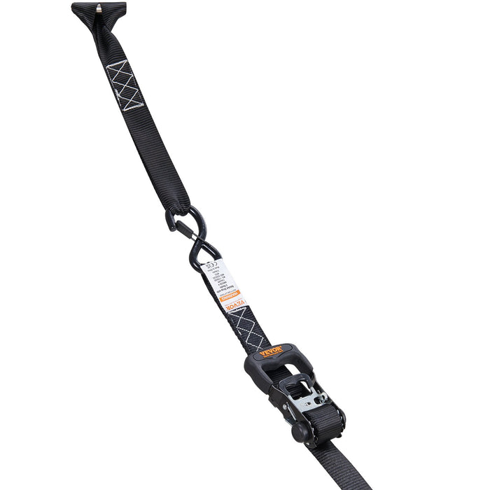VEVOR 4 Pack Ratchet Tie Down Straps 5208 lbs 1.6