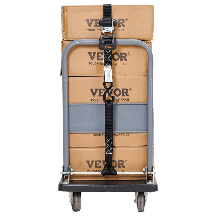 VEVOR 4 Pack Ratchet Tie Down Straps 5208 lbs 1.6