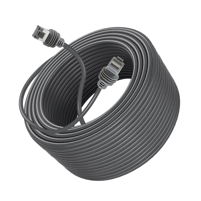 VEVOR Starlink Gen 3 Cable,22.86 m, 26 AWG Copper Core, Durable Extension Cable for Standard Generation 3, Compatible with Starlink Rectangular Satellite V3, Flexible Wiring for RV, Backyard, Camping