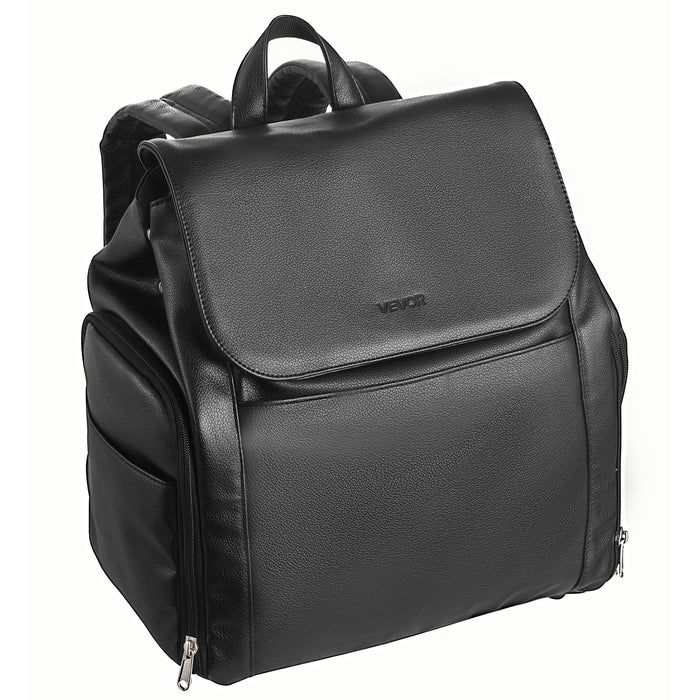 VEVOR Breast Pump Backpack, Breast Feeding Bag with Ice Pack, Fits for S1/S2, Pumping Accessories & Breastmilk Storage, Portable Pump Carrying Case for Work, Travel and Family Use, Black